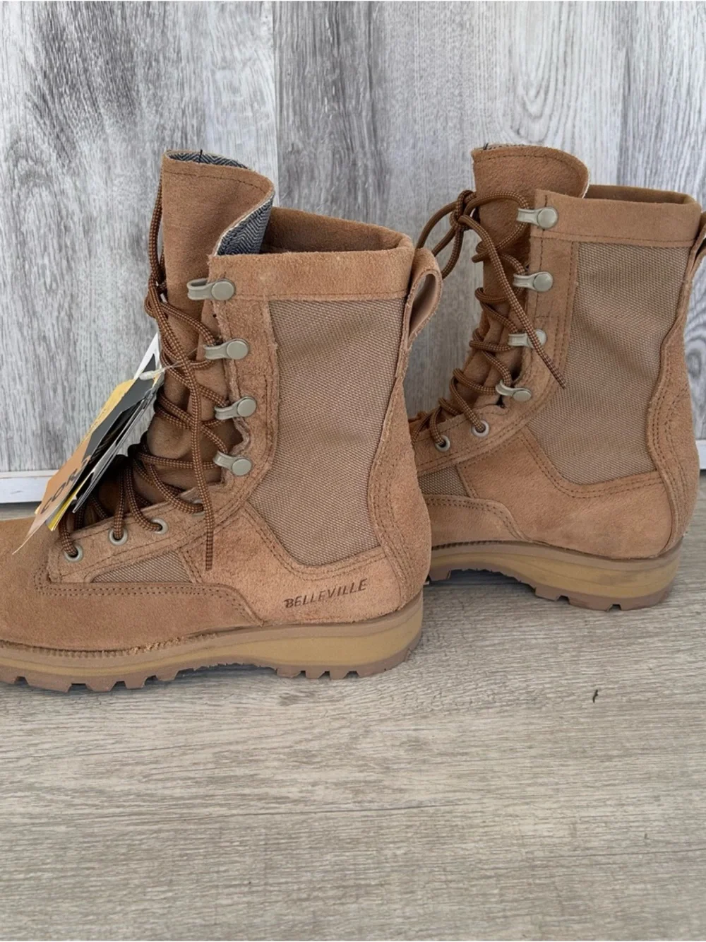 BELLEVILLE C790 Military Tactical COMBAT BOOTS Mens 5 - Womens 7 COYOTE New